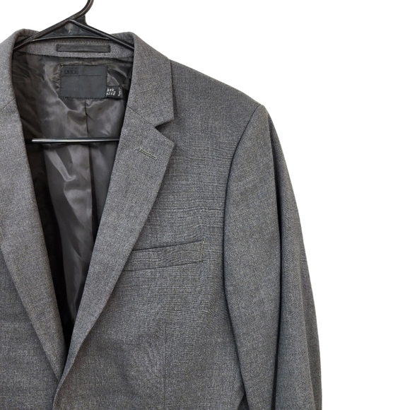 Asos Men's Single Breasted Grey Suit Jacket - 36R - Picture 2 of 8
